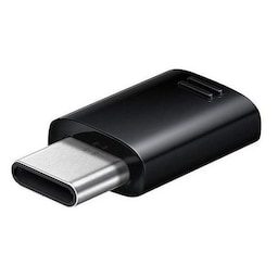 Samsung-adapter GH98-41290A microUSB til USB-C, sort, i løs vægt