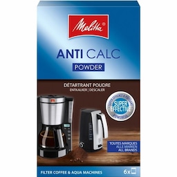 Melitta Avkalkning Pulver 6x20G (10-pa