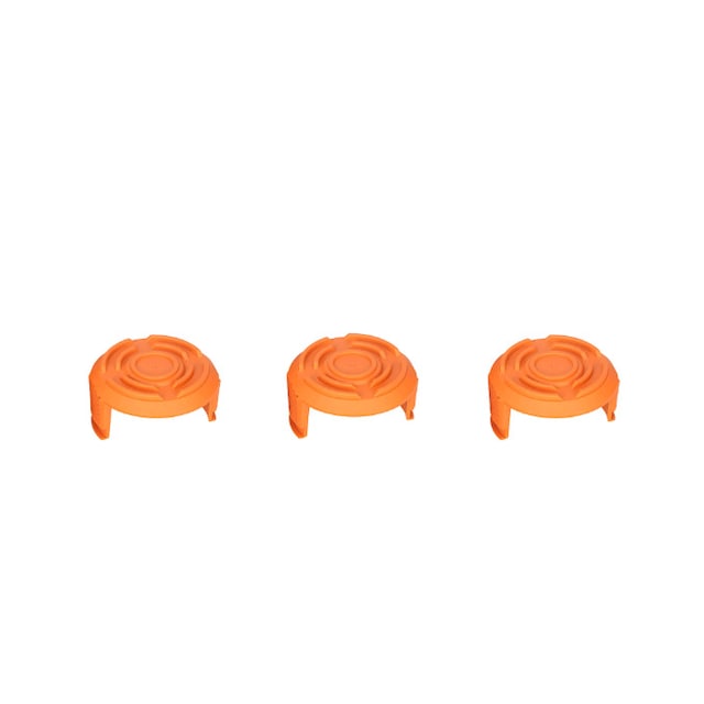 3-pakke udskiftningstrimmer spolehætter til WORX WA0010 græstrimmer Orange