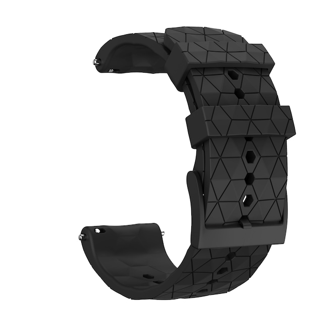 Suunto Spartan Sport Wrist HR/9 Baro/9/D5/7 armbånd (24 mm) silikone Sort 01 model 1