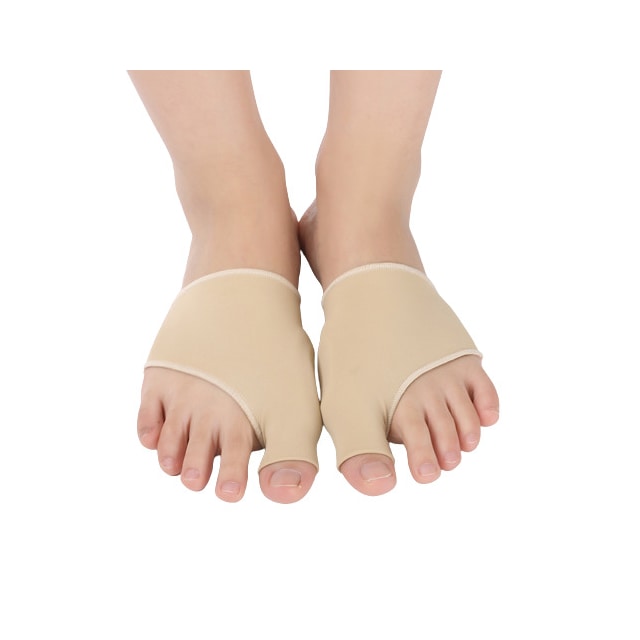 Tåskiller til hallux valgus 1 par Beige