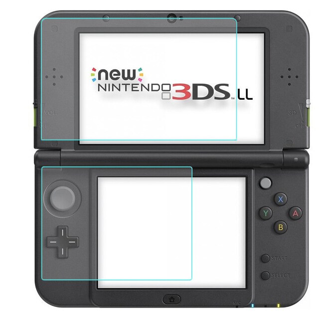 Top skærmbeskytter til Nintendo New 3DS XL Gennemsigtig