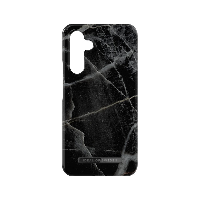 Printed Case Galaxy A54 Black Thunder Marble