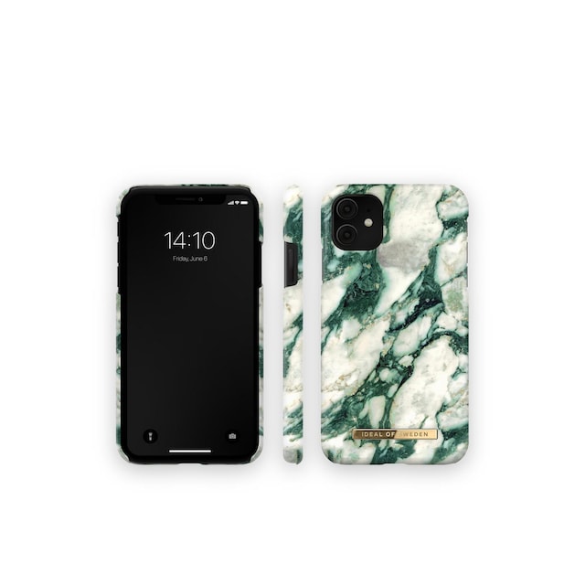 Printed Case iPhone 11/XR Calacatta Emerald Marble