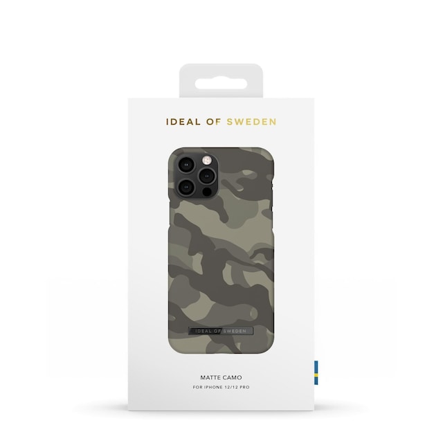 Printed Case iPhone 12/12P Matte Camo