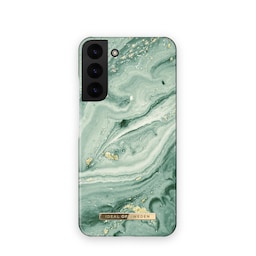 Printed Case Galaxy S22P Mint Swirl Marble