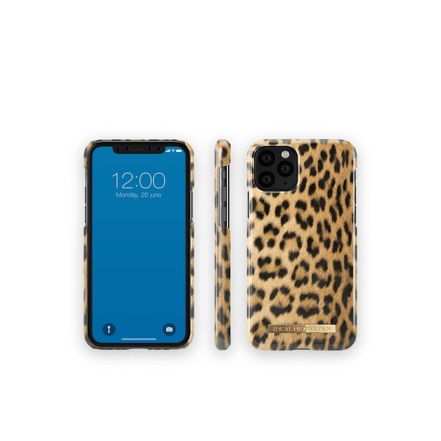 Printed Case iPhone 11P/XS/X Wild Leopard