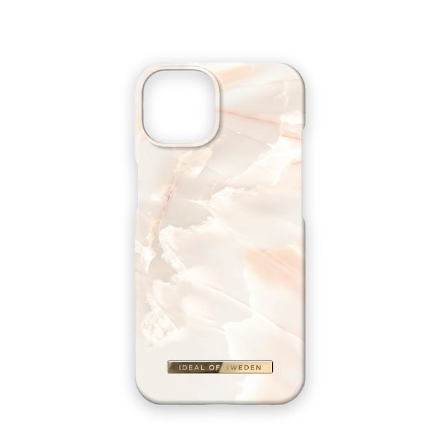 Printed Case MagSafe iPhone 14PL Rose Pearl Marble
