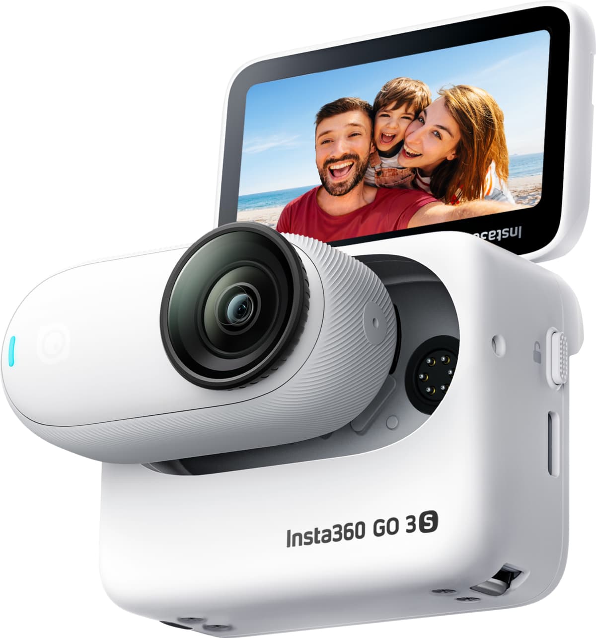 Insta360 GO 3S actionkamera 64GB (hvid)