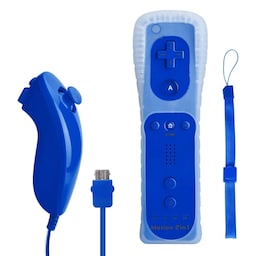 Wii trådløst GamePad fjernbetjeningssæt Mørkeblå