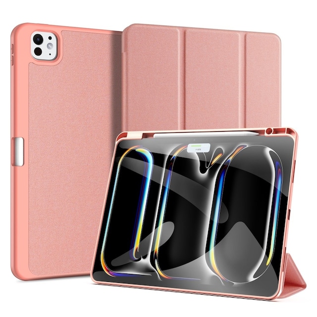 DUX DUCIS Domo iPad Pro 13 (2024) Trefoldet stativ - Pink