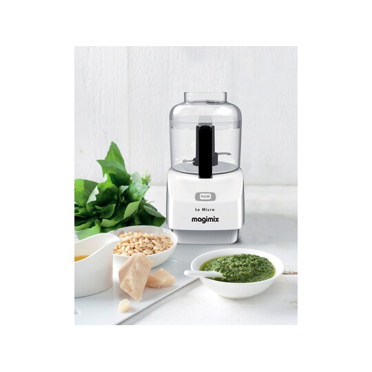 Magimix Mini plus auto Foodprocessor 400 watt Hvid