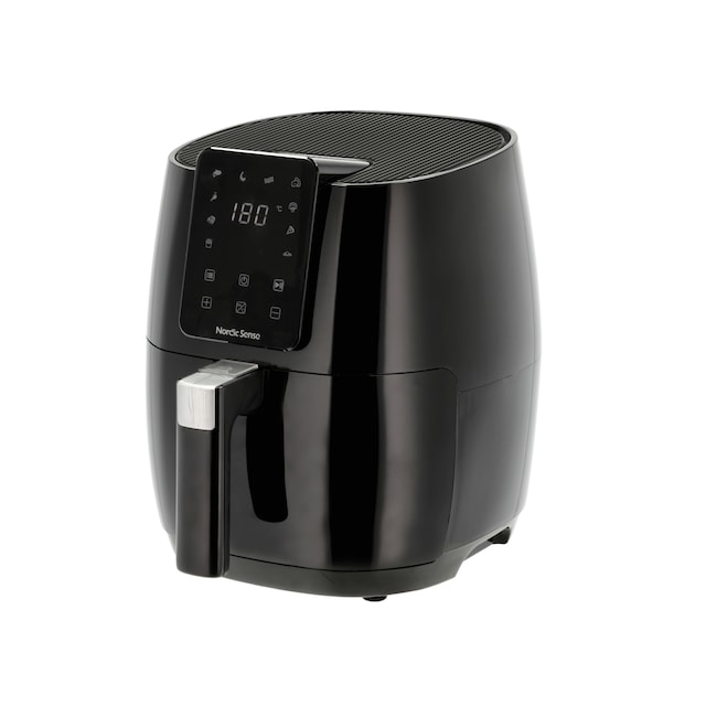 Nordic Sense Airfryer 5 liter 1500 watt Sort