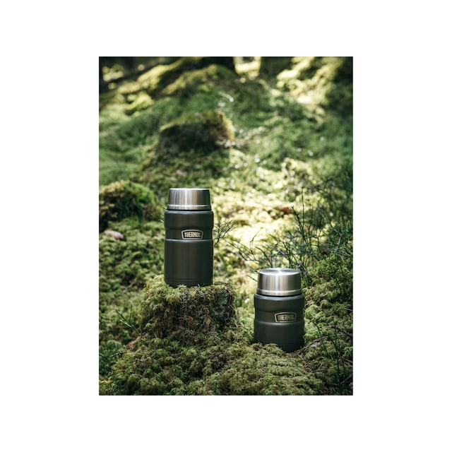 Thermos Stainless King Madtermoflaske 470 ml Army