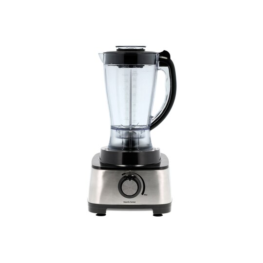 Nordic Sense Foodprocessor 3 liter 1000 watt Stål/Sort