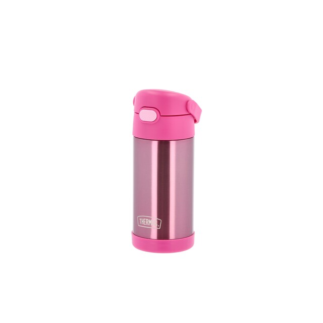 Thermos Funtainer Drikkeflaske m. sugerør 355 ml Pink