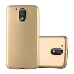 Motorola MOTO G4 / G4 PLUS Cover Etui Case (Guld)