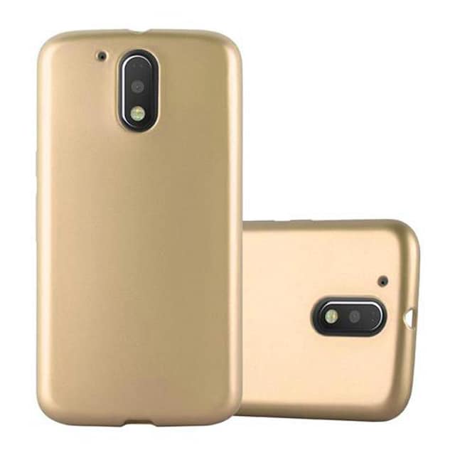 Motorola MOTO G4 / G4 PLUS Cover Etui Case (Guld)