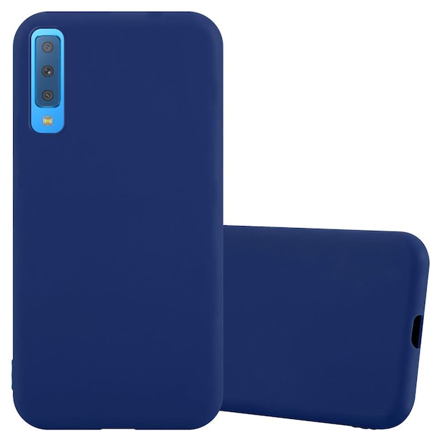 Cover Samsung Galaxy A7 2018 Etui Case (Blå)