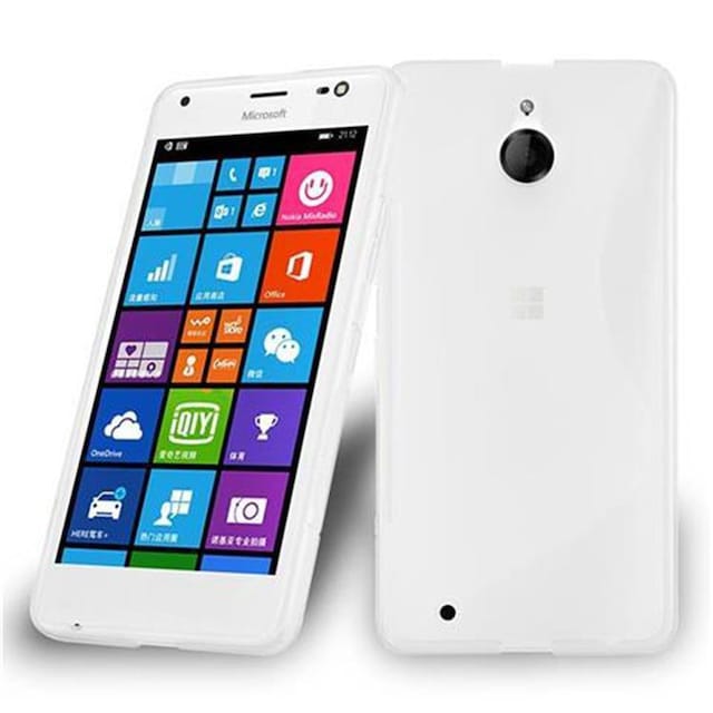 Nokia Lumia 850 Etui Case Cover (Gennemsigtig)