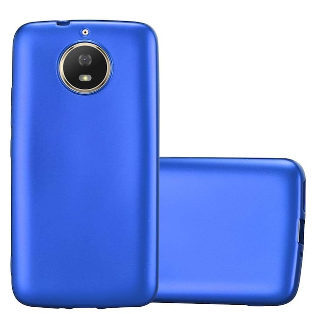 Motorola MOTO G5S Cover Etui Case (Blå)