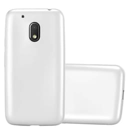 Motorola MOTO G4 PLAY Cover Etui Case (Sølv)