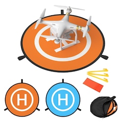 Landingsplade til droner i 5 dele (orange)