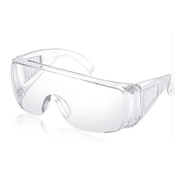 Universelle sikkerhedsbriller i gennemsigtig plast