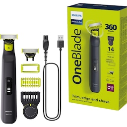 Philips OneBlade Pro 360 ansigts- og kropstrimmer QP6542/15