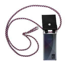 Etui Samsung Galaxy A51 5G Cover Kæde (Rød)