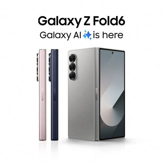 Samsung Galaxy Z Fold6 5G smartphone 12/1TB (sølv)