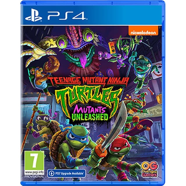 Teenage Mutant Ninja Turtles: Mutants Unleashed (PS4)