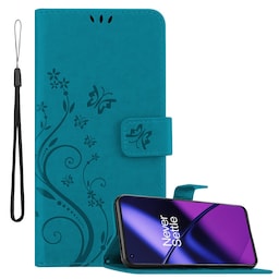 OnePlus 11 5G Pungetui Cover Case (Blå)