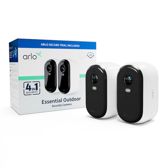 Arlo Essential FHD sikkerhedskamera (2-pakke)