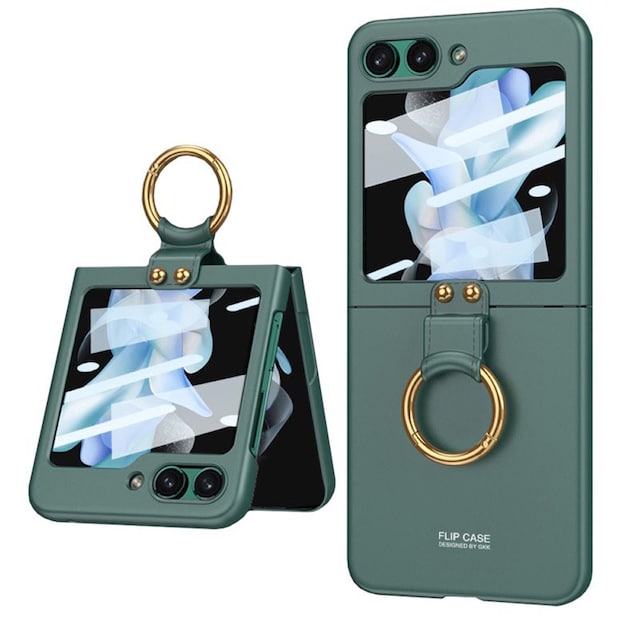 GKK Ring Cover Samsung Galaxy Z Flip 6 - Grøn