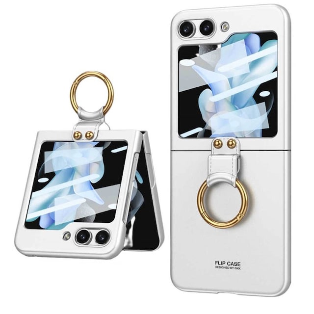 GKK Ring Cover Samsung Galaxy Z Flip 6 - Sølv