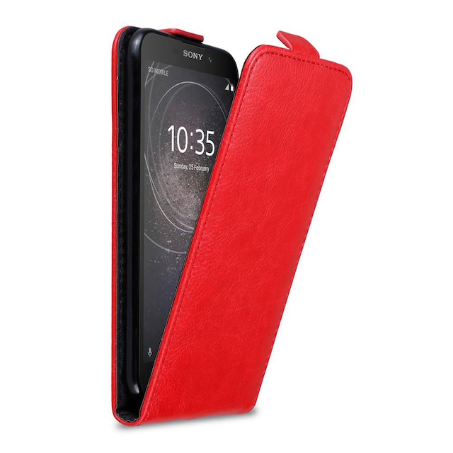 Sony Xperia L2 Pungetui Flip Cover (Rød)