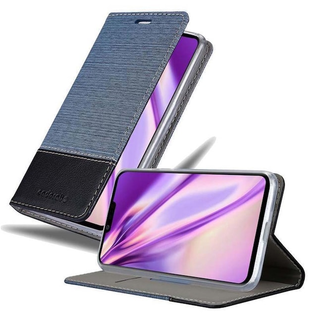LG G8 Pungetui Cover Case (Blå)