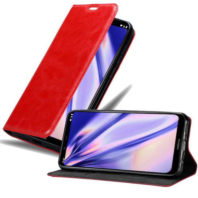 Cover Nokia 8.1 Etui Case (Rød)