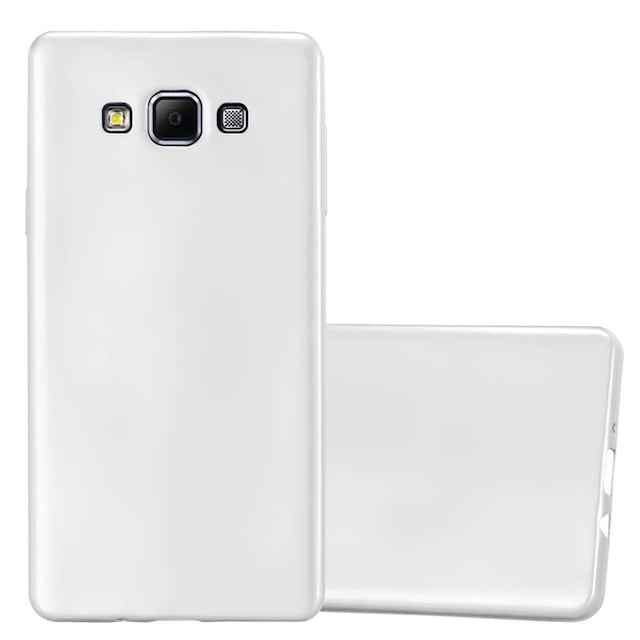Samsung Galaxy A7 2015 Cover Etui Case (Sølv)