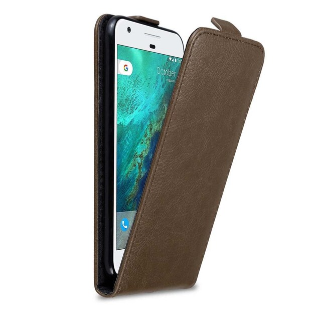 Google PIXEL Pungetui Flip Cover (Brun)