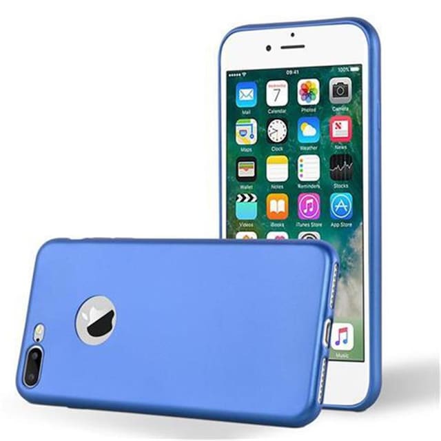 iPhone 7 PLUS / 7S PLUS / 8 PLUS Cover Etui Case (Blå)