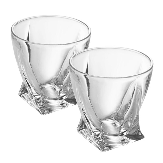 2x Whiskeyglas Old Fashioned Whiskey krystalglas