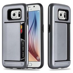 Samsung Galaxy S6 Etui Case Cover (Sølv)