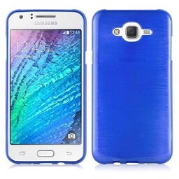 Samsung Galaxy J7 2015 Cover Etui Case (Blå)
