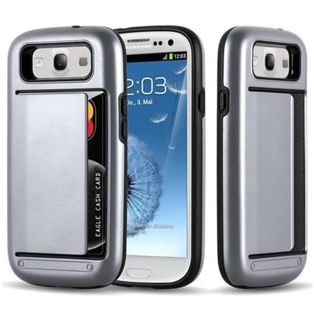 Samsung Galaxy S3 / S3 NEO Etui Case Cover (Sølv)