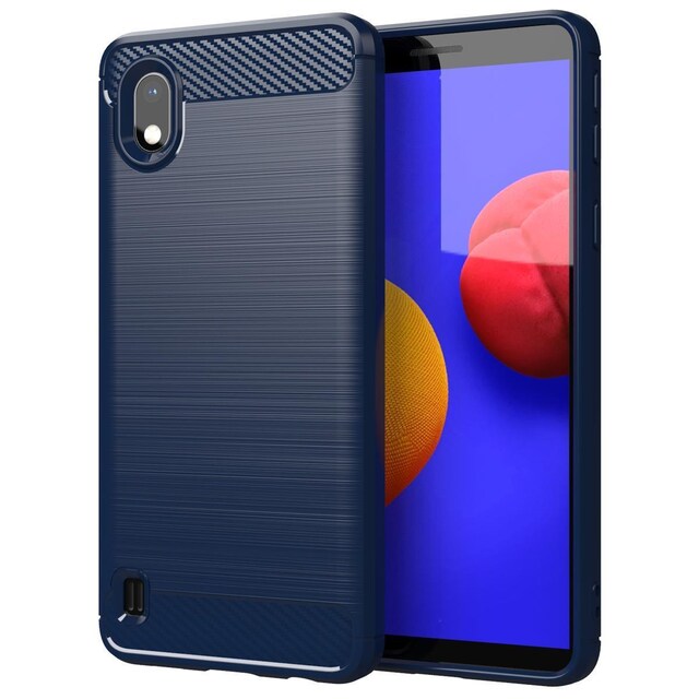 Samsung Galaxy A10 / M10 Cover TPU Etui (Blå)