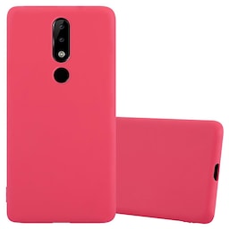Cover Nokia 5.1 PLUS / X5 Etui Case (Rød)