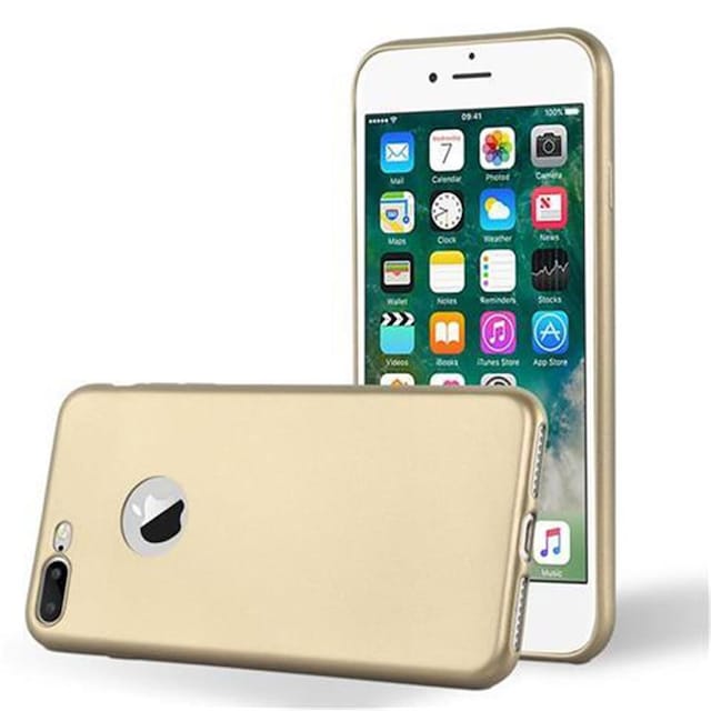 iPhone 7 PLUS / 7S PLUS / 8 PLUS Cover Etui Case (Guld)