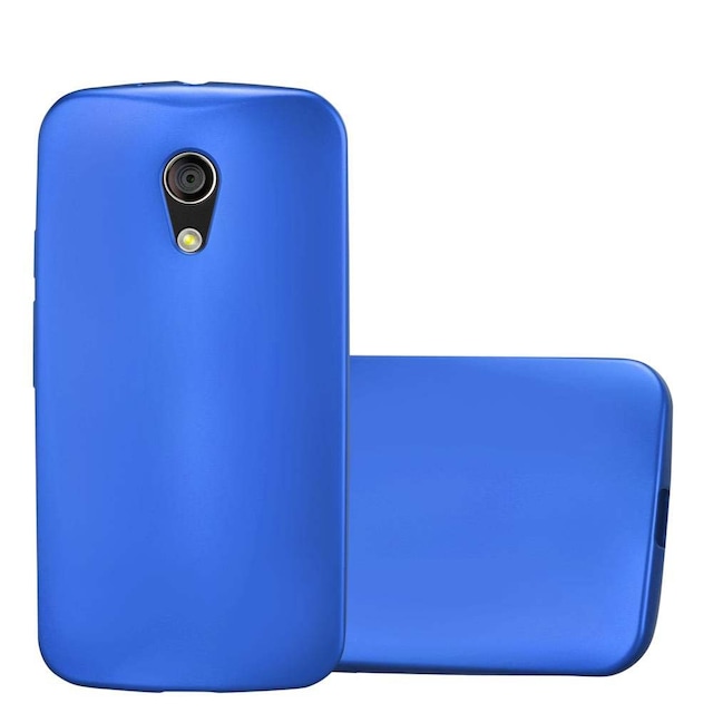 Motorola MOTO G2 Cover Etui Case (Blå)
